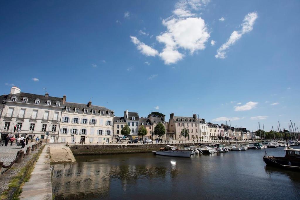 Vue Imprenable Sur Le Port, Charmant Et Clair! Vannes Eksteriør billede
